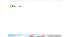 Desktop Screenshot of barantech.com.tr