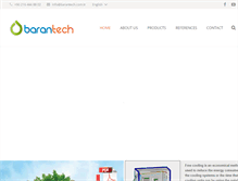 Tablet Screenshot of barantech.com.tr